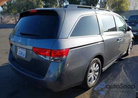 2014 Honda Odyssey Exl из США, поврежденный, VIN 5FNRL5H6XEB043922